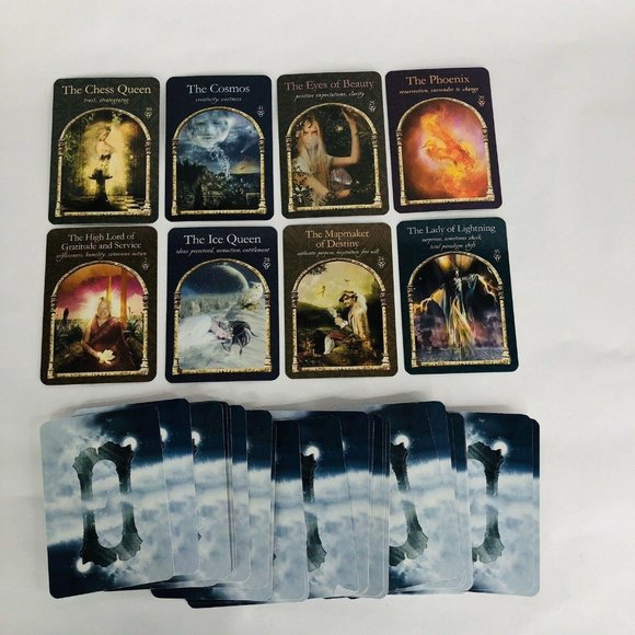 Oracle Cards Wisdom of the Hidden Realms Colette Baron Reid Card Guidebook Tarot - Picture 3 of 9